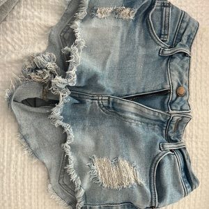 Jean shorts